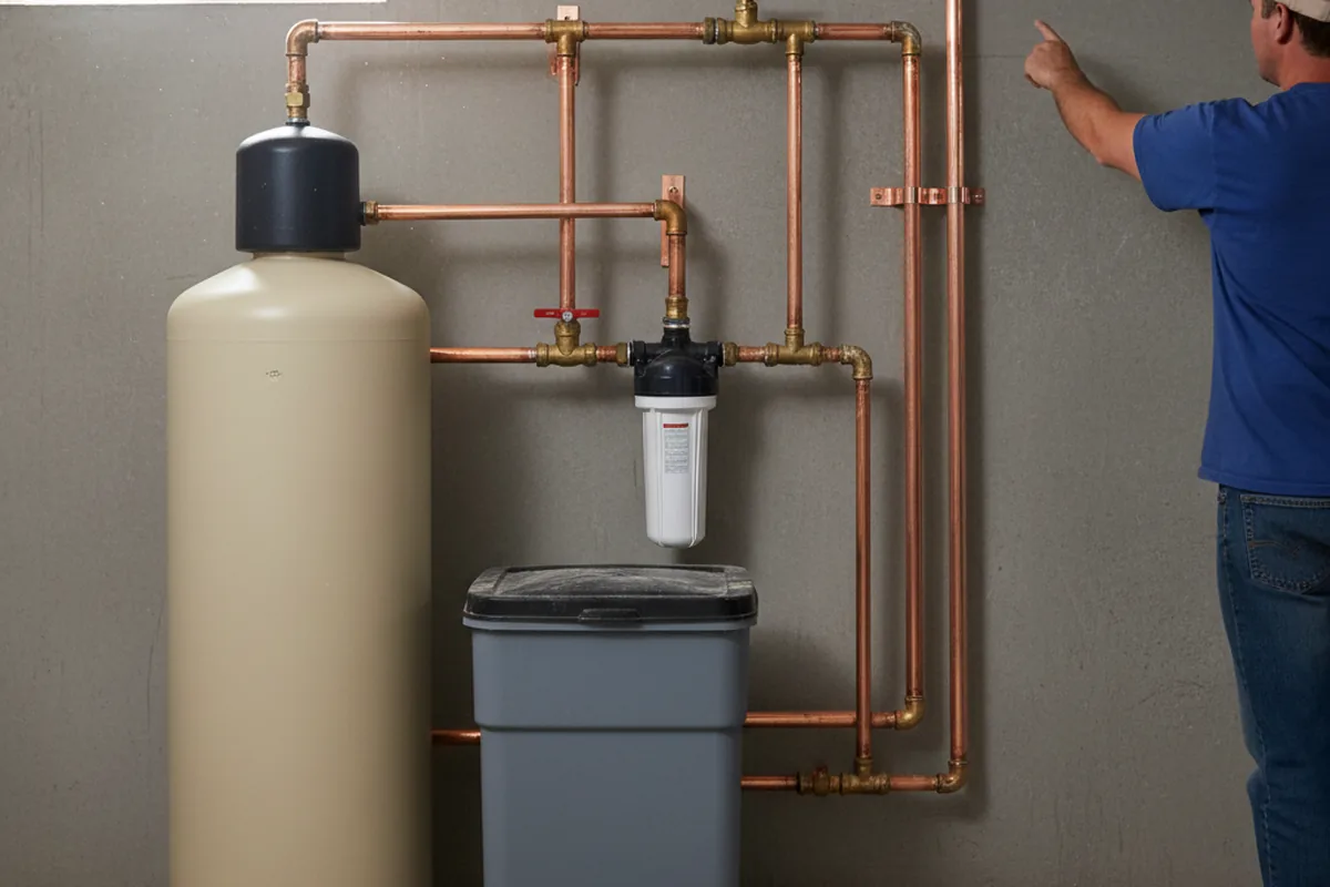 Whole-house water treatment system installed in Cusick